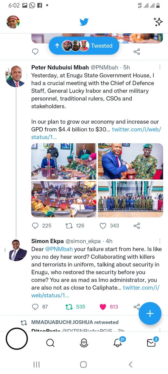 You tweeted and @BiafraRGIE pm @simon_ekpa replied now his likes and retweet is more than your own @PNMbah 
You have failed woefully 
#BiafraReferendumNow