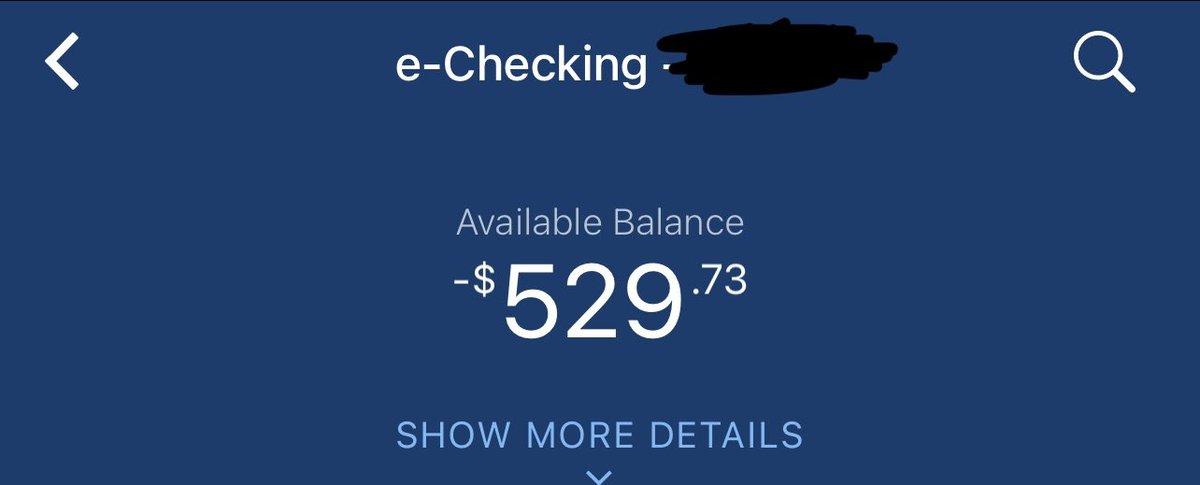 This is what my bank account looks like CONSTANTLY. This is after my paycheck Friday, then paying bills and buying much needed groceries. I can’t keep doing this. I need help.

#PrideMonth #Pride2023 #MutualAid #MutualAidRequest #EmergencyCrowdFund #DisabilityTwitter #ChronicPain