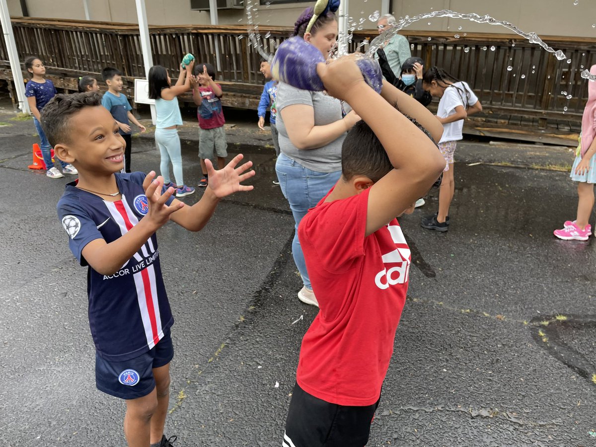 Grades K-3 had the best time at field day this morning!!

Get excited upper grades!!