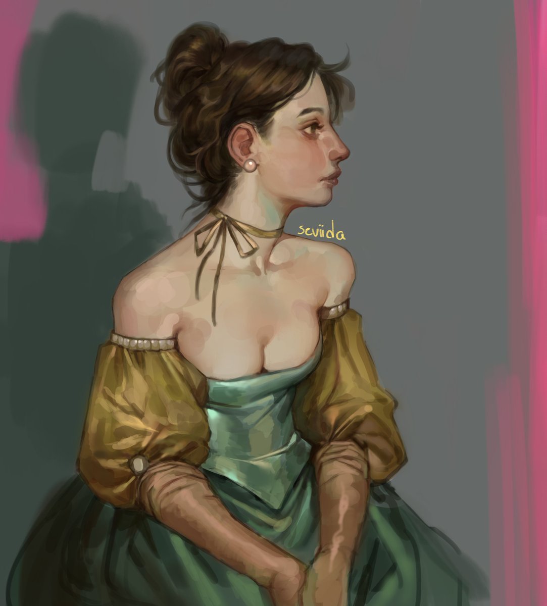 seviida's tweet image. Redraw of something I did in 2017