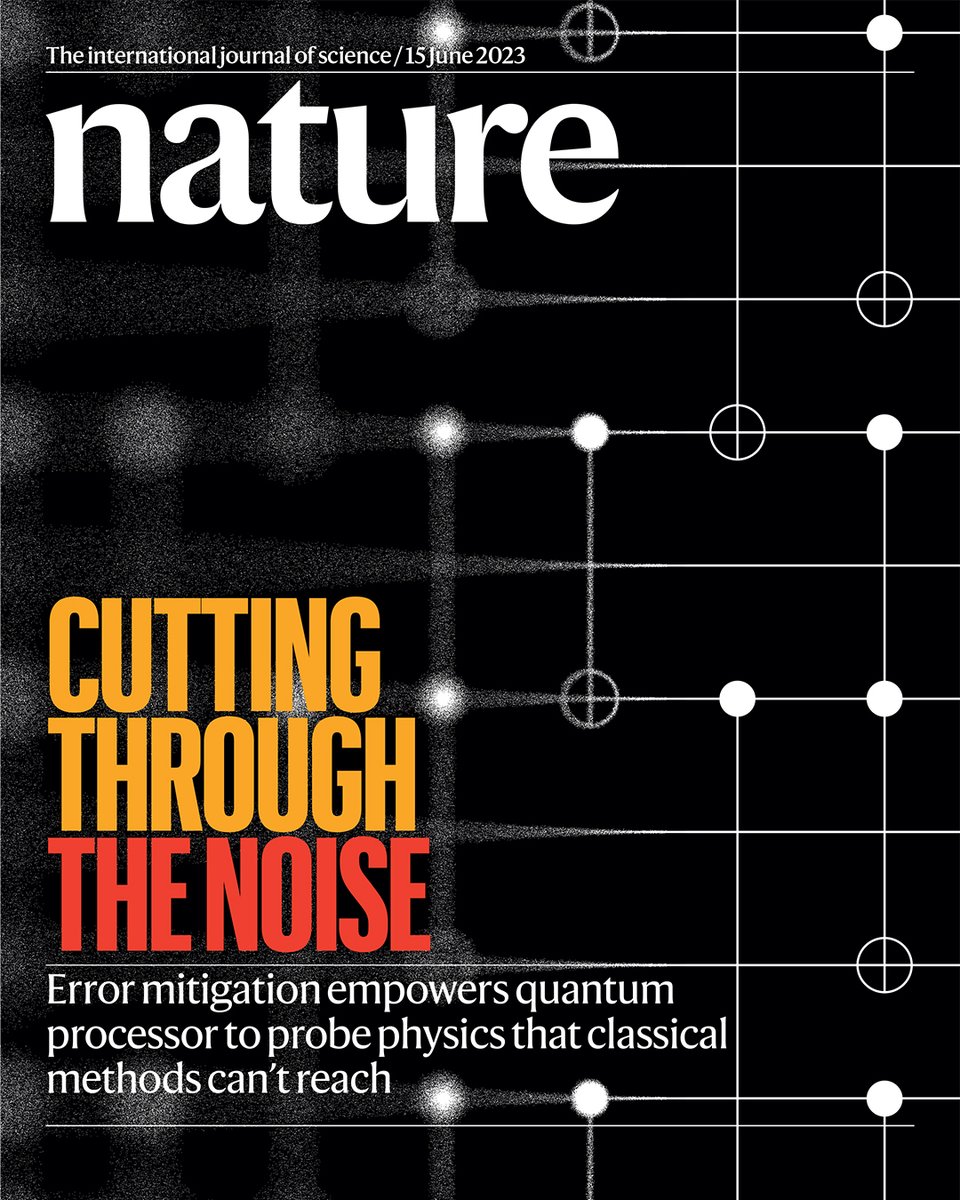IBM's tweet photo. Published today in @Nature with our collaborators at @UCBerkeley, an IBM quantum computer has shown that quantum computers can produce accurate results beyond the reach of today’s leading classical approaches.

Link: https://t.co/ZZqcWsebSn https://t.co/FVWAMkALI7