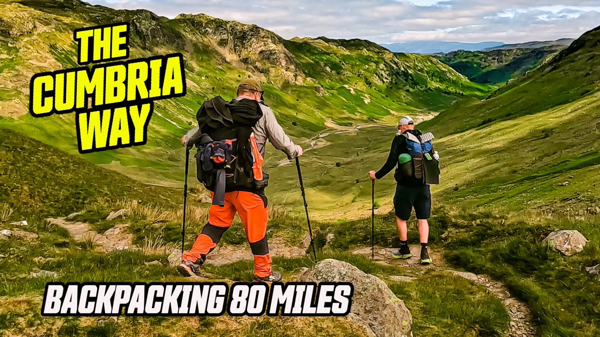 Backpacking The Cumbria Way - It got tough - 80 miles of hiking Part 2
youtu.be/0RXcFbYiQHM