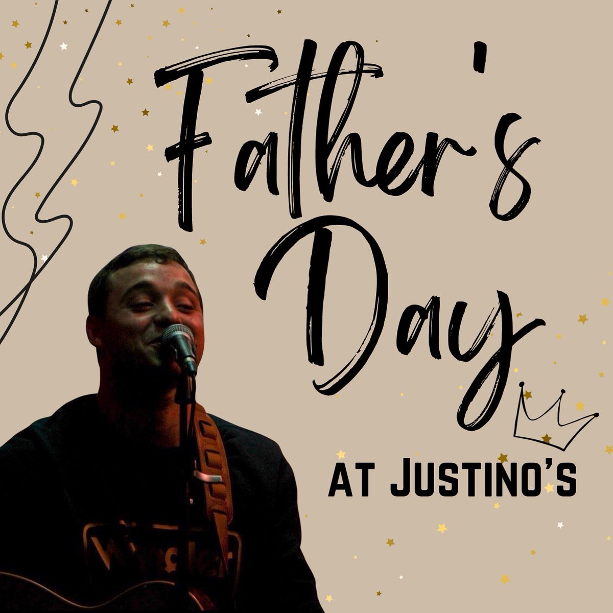 This Sunday 18th June, come and celebrate Father’s Day with us at Justino’s 💙

We’ll have the brilliant @joshkane_music singing for you all too 😃 book now:
💻 justinos.co.uk/book/
📞 0151 427 1155
📲 DM
💌 reservations@justinos.co.uk

#fathersday #sundayfunday #celebrate