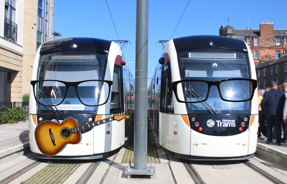 You could 𝐰𝐚𝐥𝐤 𝟓𝟎𝟎 𝐦𝐢𝐥𝐞𝐬, or you could take the tram! 🚶🚊 If you are going to Leith Links this weekend to see the Proclaimers, you can purchase your tram tickets in advance! Buy your tram tickets here: bit.ly/2KivzU5