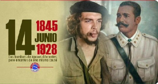 Hernadis8's tweet photo. El CDI Simón Rodríguez recordando el aniversario de los natalicios de José Antonio Maceo y Ernesto Che Guevara 
#ComoElChe 
#Cuba
#AntonioMaceo 
@AdanVillavicen5 @CdiRbolivar 
@Cubacooperabol2 
@cubacooperaven https://t.co/CTova9uOWr