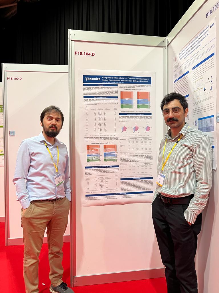 genomize's tweet image. Thank you to everyone who joined us at #ESHG2023. Your questions and discussions not only enriched the event but helped us better understand your needs and aspirations.
Looking forward to seeing you again in Berlin for #ESHG2024!
#ngsdataanalysis #bioinformatics #ai