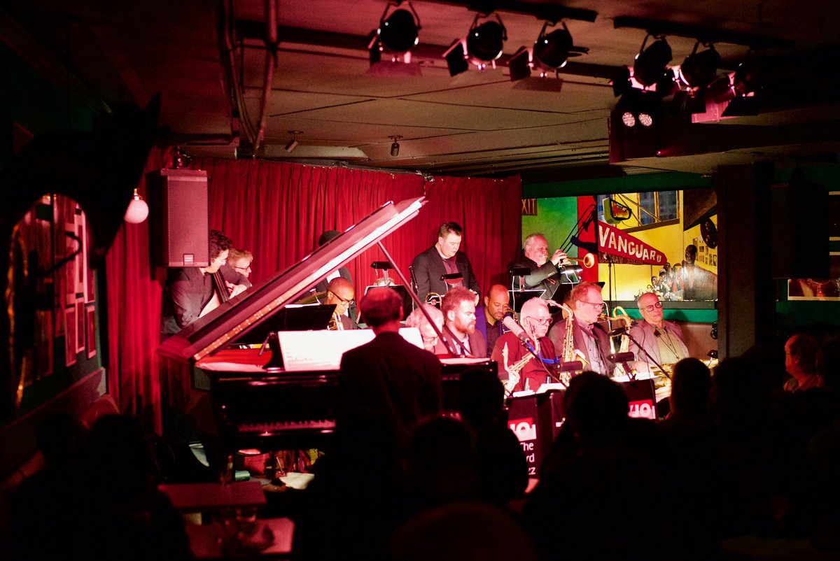 Last Monday at the Village Vanguard soloing with the Vanguard Jazz Orchestra!!!
(Photograph courtesy of Eugenio Elias)