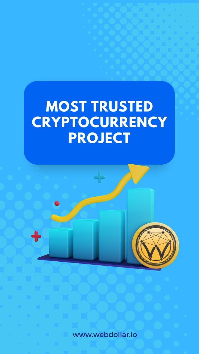 Webdollar: the user-friendly revolution.
 We believe that user experience is key to widespread adoption. 
Experience the #simplicity and convenience of Webdollar today. webdollar.io 

#Webdollar #UserFriendly #NextGenCrypto #CryptoRevolution #Investment #opportunity