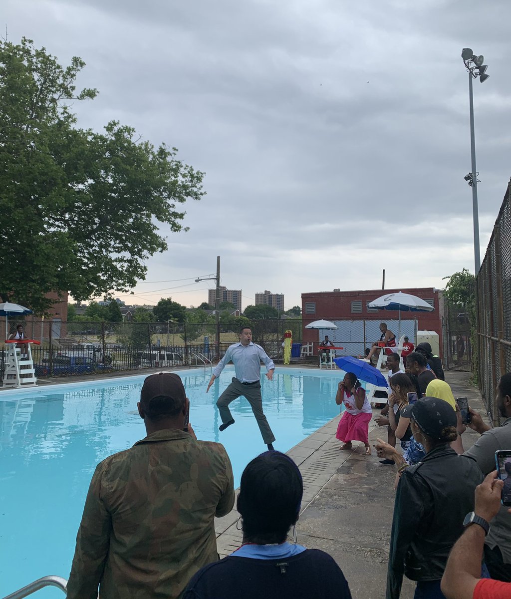 #Philly pool opening &amp; Tiffany Fletcher Rec Center renaming, site improvements and mural design unveiling. “Tiffany was a true civic hero.” <a href="/CouncilmemberJG/">Councilmember Jamie Gauthier</a>