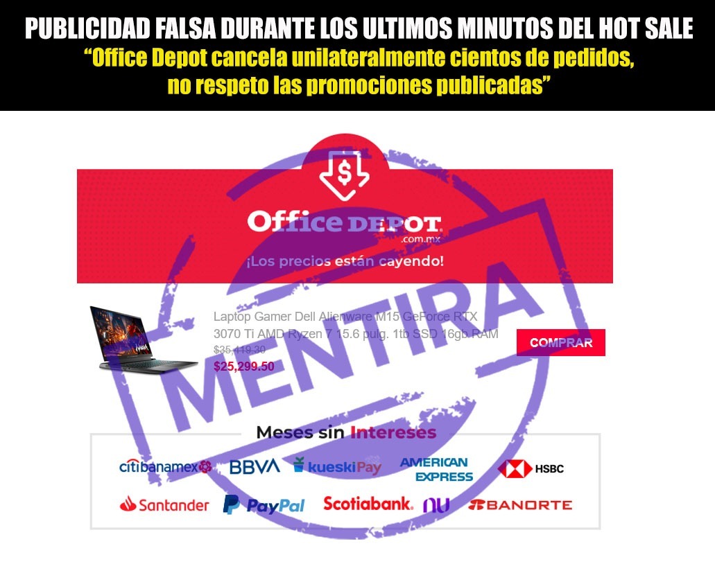 Memo_lugo73's tweet photo. #OfficeDepotNoCumple
Hace unos días compré una laptop con las ofertas que tenía Office Depot la cual no respetaron y cancelaron... Ahora ofrecen algo que no es ni la mitad de lo que adquirimos @Profeco @OfficeDepotMex  mucha atención al caso por favor y cumplan con lo comprado. https://t.co/KWNdZuU19F