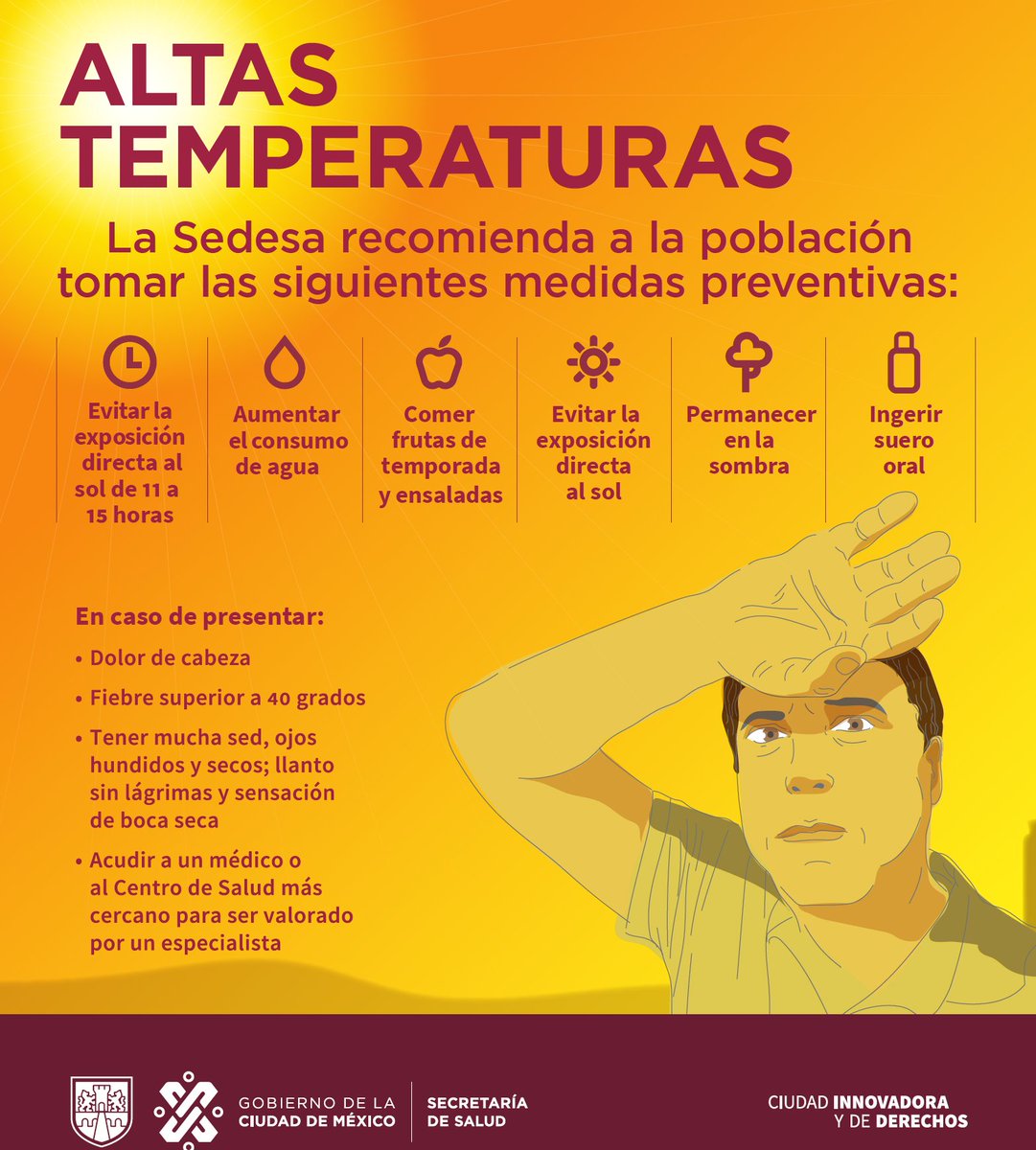 Secretaría de Salud Pública de la Ciudad de México tweet media