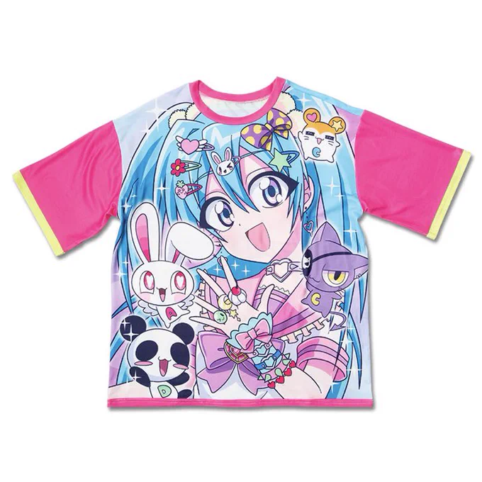 オンラインショップにアップされました  アニメ ACDC RAG ～原宿ドリームをつかめ!!～ Tシャツ  通常価格¥2,750(税込)  