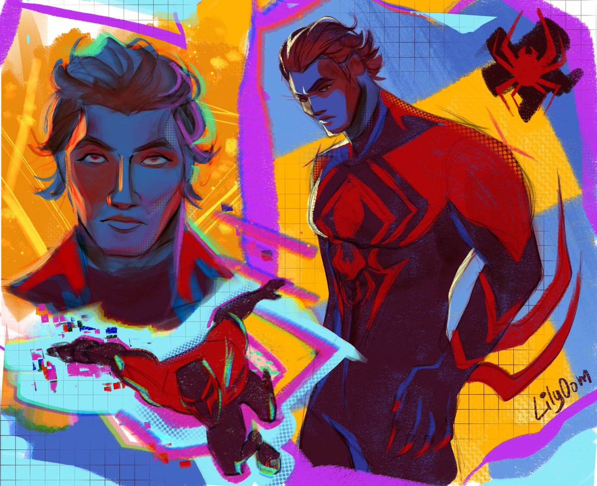 lilyoom_art's tweet photo. #migueloharafanart #acrossthespiderversefanart https://t.co/kT0t2e9rT1