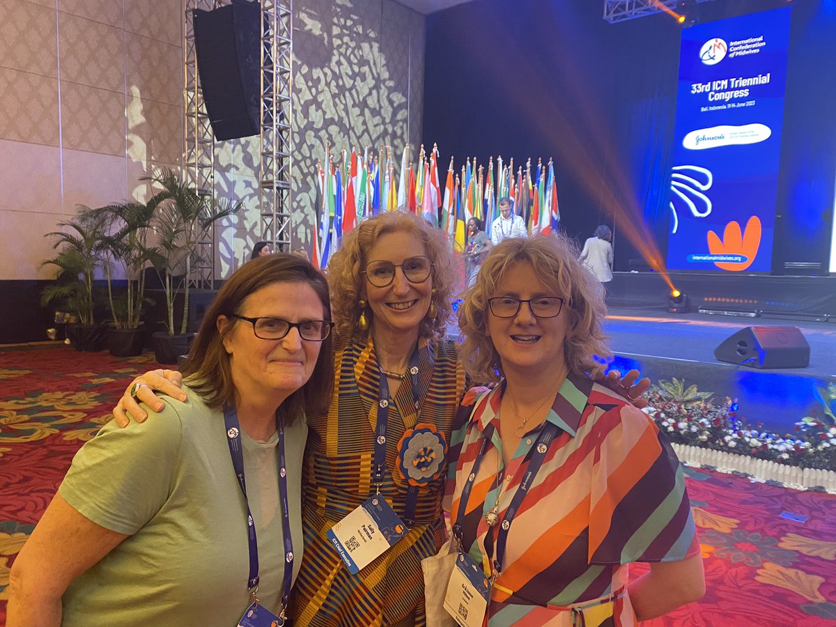 The last words of this truly amazing conference went to @ICM_CE We are bold, we are brave, we are united, we are midwives 🎉🎉💕💕Thank you for this midwifery adventure of a lifetime @world_midwives @tmccreery33 Looking forward to Lisbon in 2026 #TogetherAgain