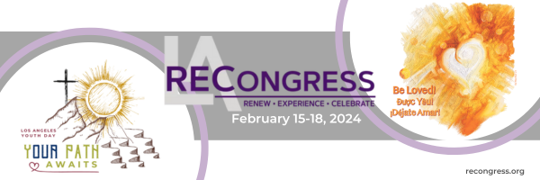 📣Announcing our 2024 #RECongress Themes! Your Path Awaits Youth Day | February 15th Be Loved! Adult Days | February 16th -18th Visit our website to read our 2024 Theme Reflections and get a closer look at this year's theme artwork!