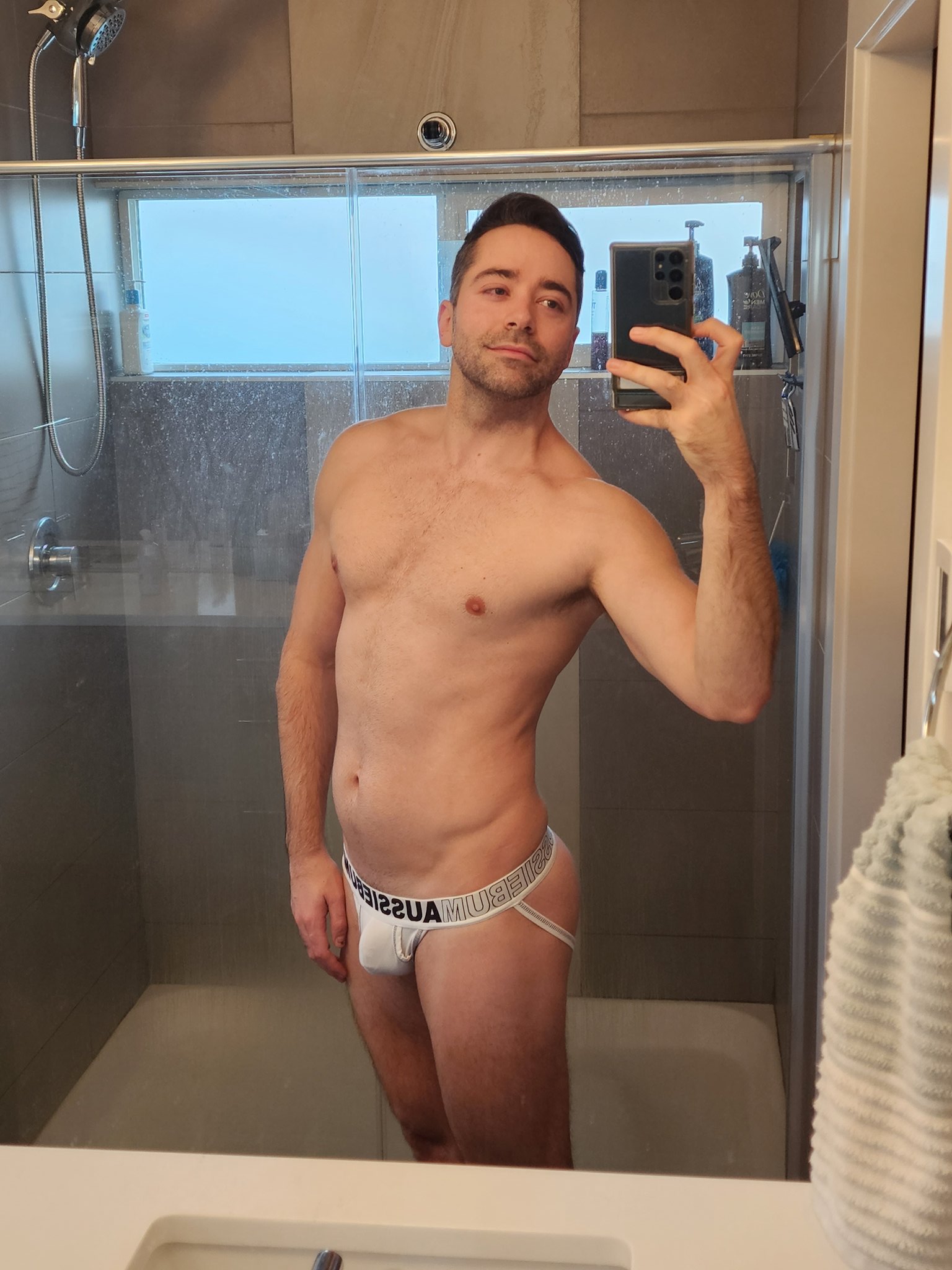 Ramon on X: Fitting my new underwear 😏 link in bio #underwear #selfie  #mirror #bathroomselfie  / X