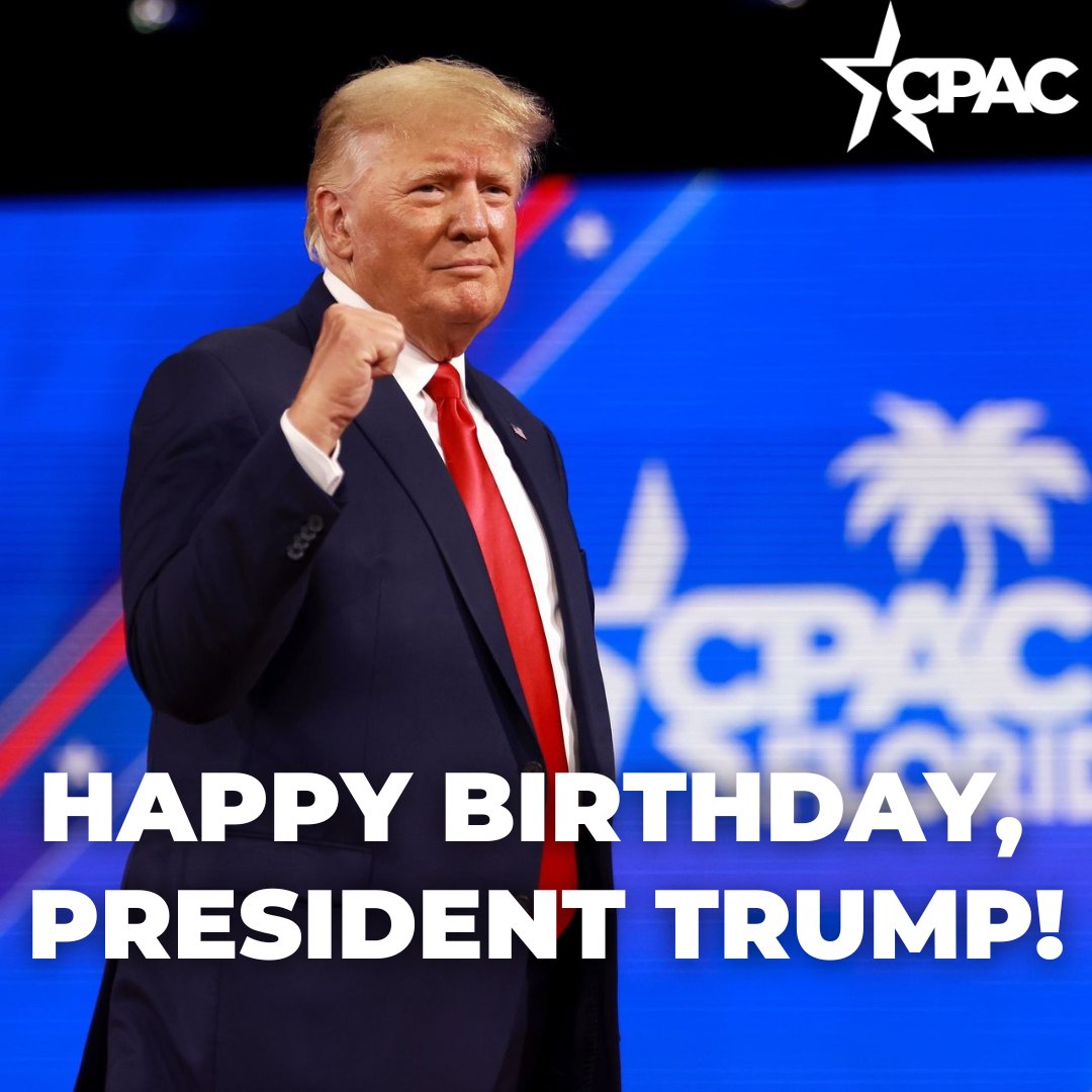 Happy Birthday, President Trump!🇺🇸