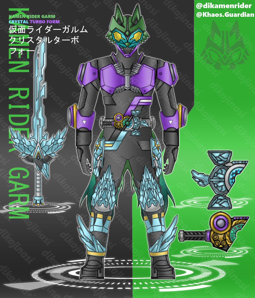 DikamenComm : Kamen Rider Garm Dual On Owner : @Khaos_Guardian on
