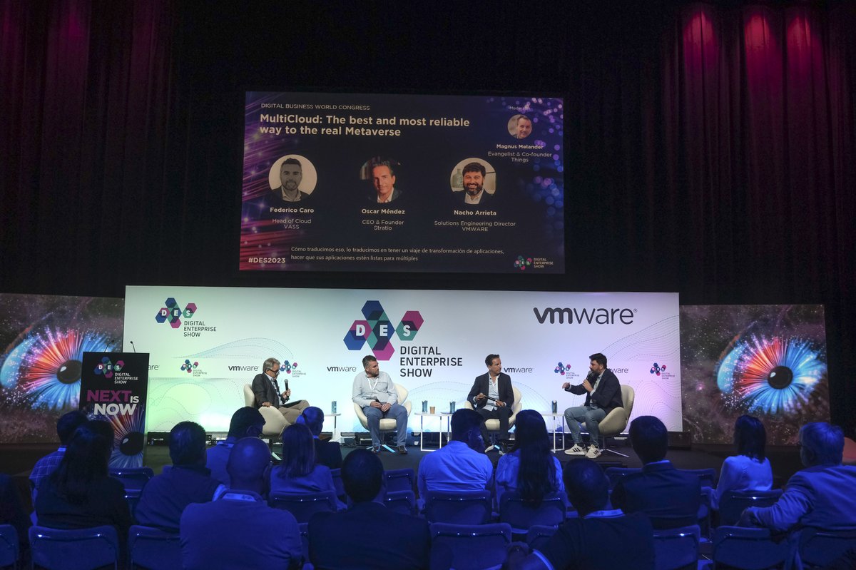 VASS_Company's tweet photo. Wrapping up an incredible day 2 at @DES_Show! ๐
We've had the privilege to engage with top industry minds, dive into the latest #DigitalTransformation trends, and toast to success with our exclusive #VASSBlue cocktail at our #VASSLounge.
We look forward to connecting with you tomorrow ๐
#VASSatDES2023 #DES2023