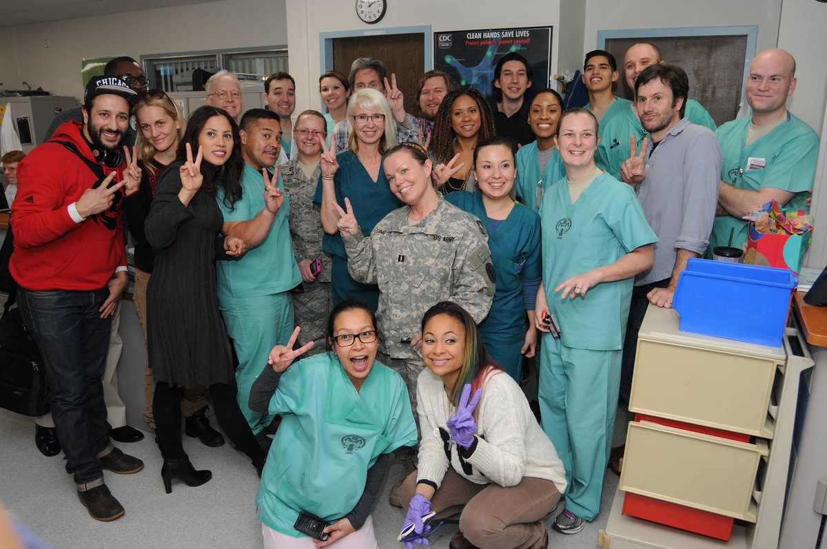Dream_S_Lady's tweet photo. Arts in the Armed Forces (AITAF) performers visit with the staff on Patient Ward 8 Delta on Dec. 17, 2013, at Landstuhl Regional Medical Center.
#aitaf #adamdriver https://t.co/6wd1uBYX8S