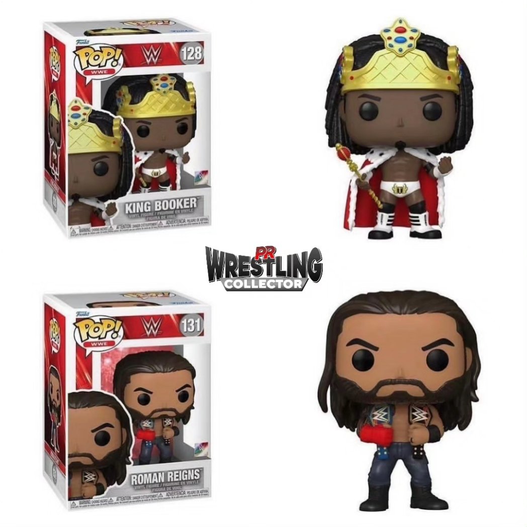 PRWCollector's tweet photo. New WWE @funko Coming Soon!
#wwe #wwefunko #funkopop #funko #funkowwe #britishbulldog #kingbooker #romanreigns #livmorgan #bethphoenix https://t.co/DUcUzceqFK