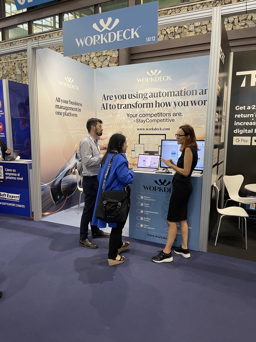 WorkDeckPSA's tweet image. On Day 2 of @DES_show we have been talking with companies about how #AdaptiveAI can help them to navigate towards #success in dynamic and complex #projects .

#projecteconomy #DES2023 #digital #AI