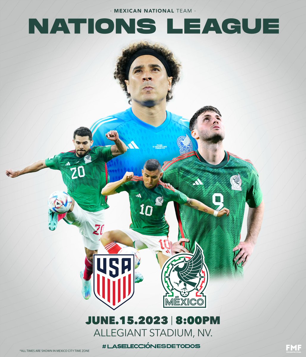 miseleccionmxEN's tweet photo. One more sleep. 🔜🇺🇸🆚🇲🇽  

#CNL | #LaSelecciónEsDeTodos https://t.co/HrmkjJdnJS