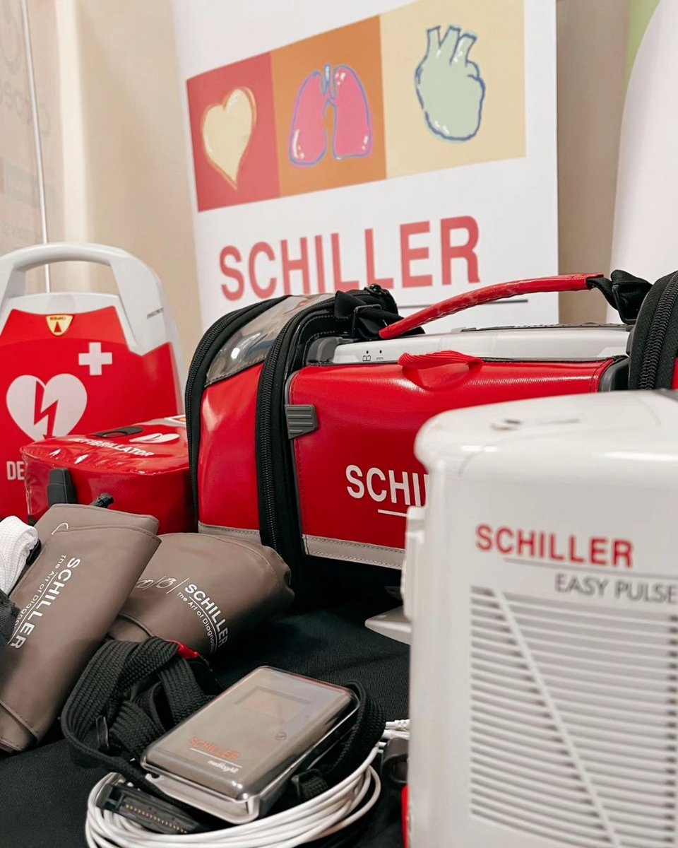 SumedicalS's tweet photo. Apoyamos con nuestra tecnología Schiller en el primer seminario de urgencias, Liberia 2023. https://t.co/gY3zqjB94A