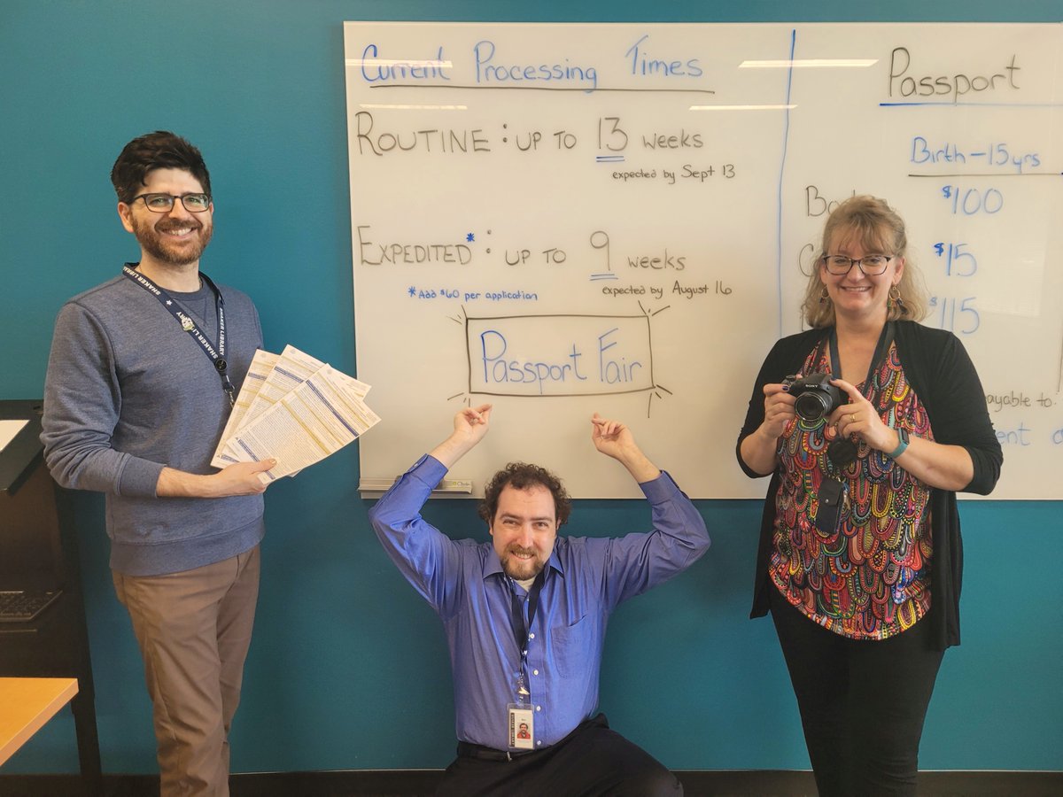 ShakerLibrary's tweet image. Today&apos;s the day! We&apos;re here until 6 PM processing passports upstairs in the Boulevard and Fernway Rooms. You don&apos;t need an appointment, just drop by. Find out what you need to bring here: loom.ly/uv3__u0