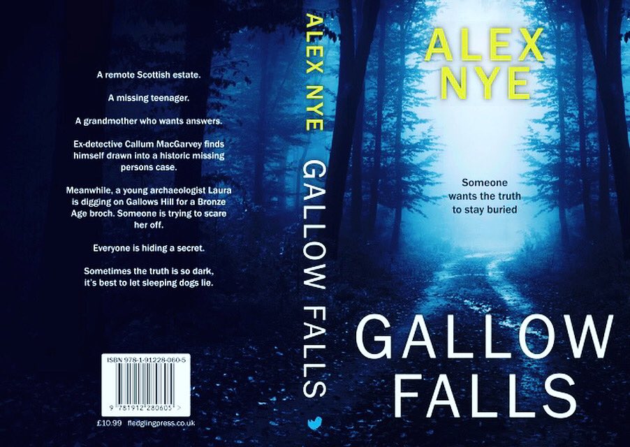 #archaeologist Laura is being warned off her latest dig site. What do the people of Kilbroch have to hide? #GallowFalls is available to #preorder online & in store. Coming soon in July. #NationalCrimeReadingMonth  #crimefiction @FledglingPress