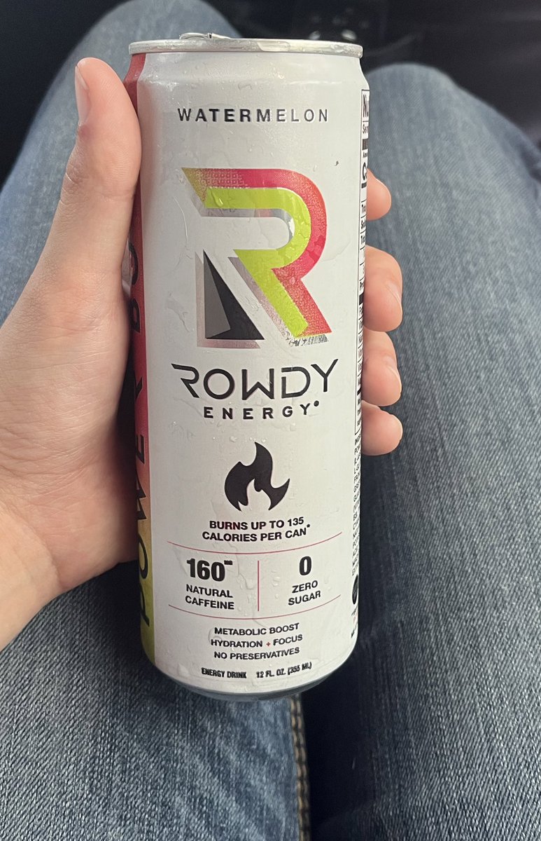Trying <a href="/rowdyenergy/">Rowdy Energy</a> today. Pretty good!