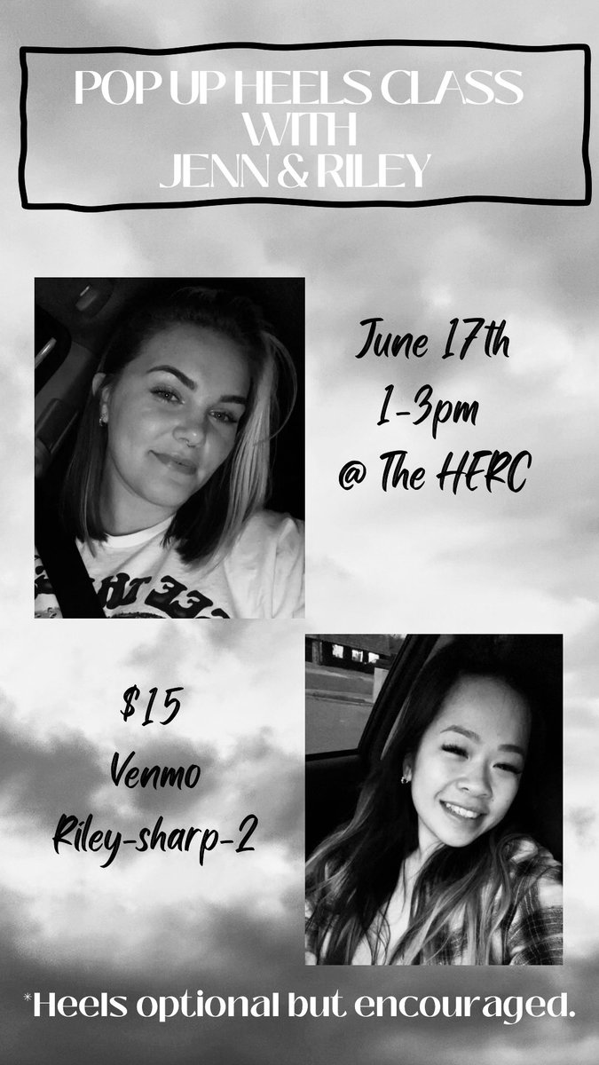 xjtrann's tweet photo. Teaching a beginner heels class this Saturday! Sign up before spots are filled! ✨ https://t.co/5WMjmPNAv3