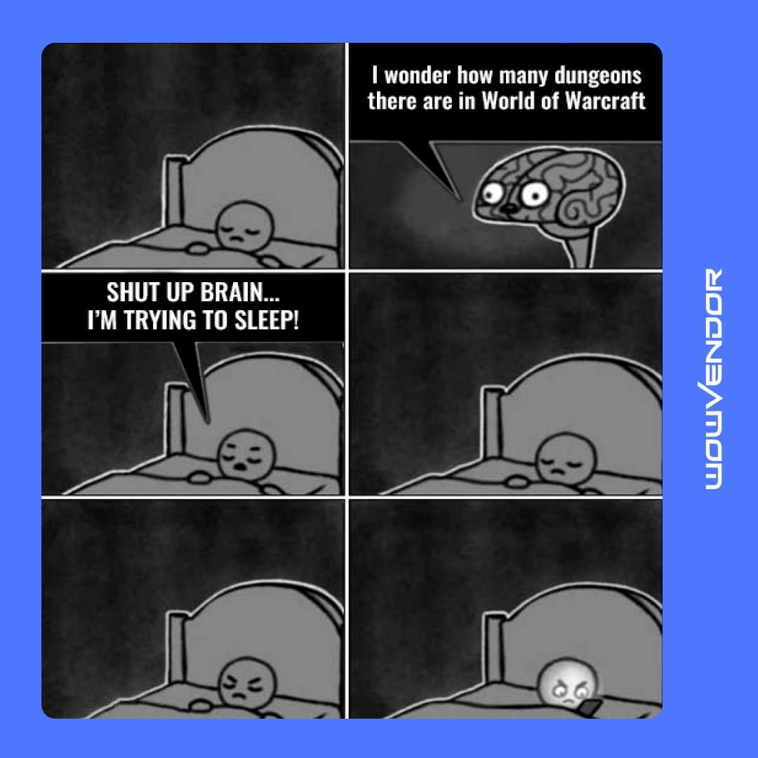 wowvendor_com's tweet photo. Damn it, Brain!😤
#worldofwarcraft #wow #blizzard #gaming #mmorpg #wowclassic #classicwow #wowcommunity #wowmemes #wowaddict #wowplayers #wowplayer https://t.co/qpQPTybtMz