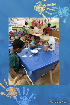 Our friends are investigating what happens when we mix vinegar and baking soda. They are combining different amounts of the ingredients to see the reaction.
#playfuldiscoveriescdc #nycpreschool #scienceforkids #chemicalreaction #kidsexperiment #measurements #vinegarandbakingsoda