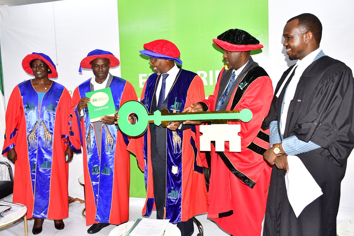 kiuvarsity's tweet photo. Read the full acceptance Speech By Prof. Yunus Mgaya, Chancellor of Kampala International University here: 
https://t.co/UXoUUfX4HA https://t.co/Nkt3blxFVp