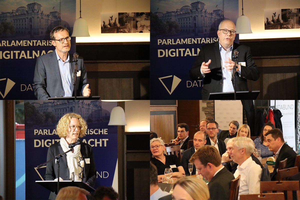 DATABUND_eV's tweet photo. Verwaltungsdigitalisierung gelingt nur gemeinsam. Deshalb sind mit @AlexanderHand, @udabast und Kay Ruge auch die kommunalen Spitzenverbände am Start und informieren die Abgeordneten. #databund #digitalnacht @staedtetag @Gemeindebund @DLTonline https://t.co/Dr4Ph3keQX