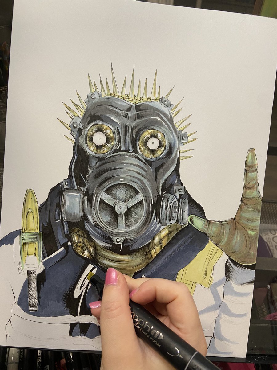 Time to finish Kaiman 

#drhdr #dorohedoro #kaiman #fanart