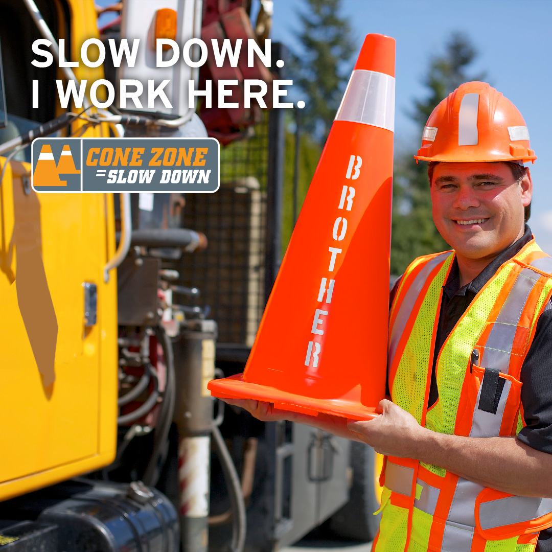 By slowing down and paying attention, you’re showing your respect for roadside workers: bit.ly/34z4RiI  #ConeZoneBC