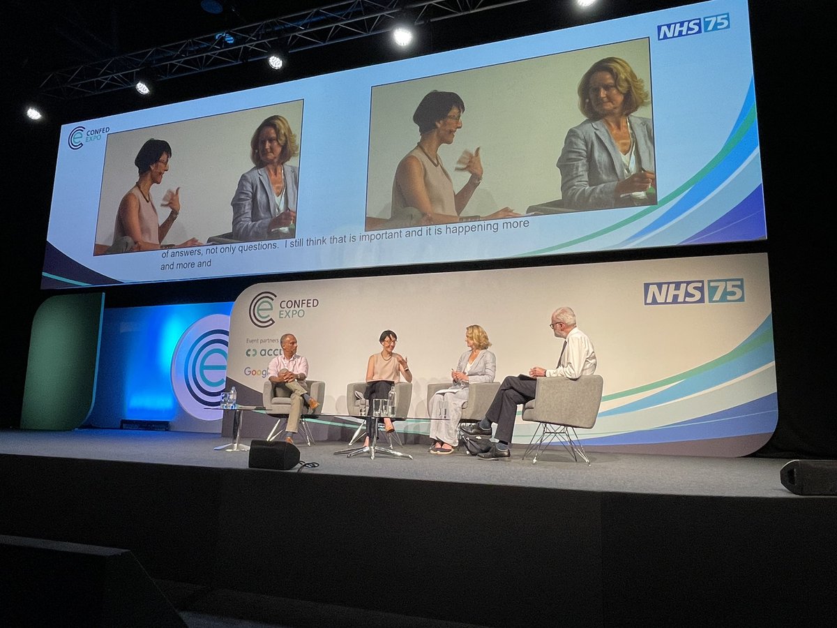 Interesting listening to @oonaghsmyth from <a href="/skillsforcare/">Skills for Care</a> and thinking about the art of the possible with a "One Workforce" approach to #health and #socialcare @NHSConfedExpo <a href="/nhsemployers/">NHS Employers</a>