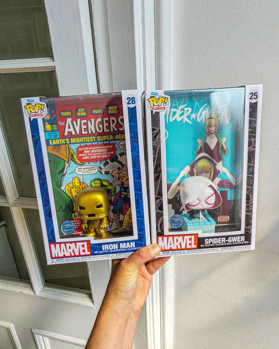 Abber_naffy's tweet photo. Another 2 additions to the Marvel comic cover collection 🔥
However, with the price of these now being consistently high. I think it's time to stop trying to collect all the Marvel covers and just stick to picking up one here and there...
#funko #marvel #marvelnews #ironma https://t.co/dfrSzmR0Oo