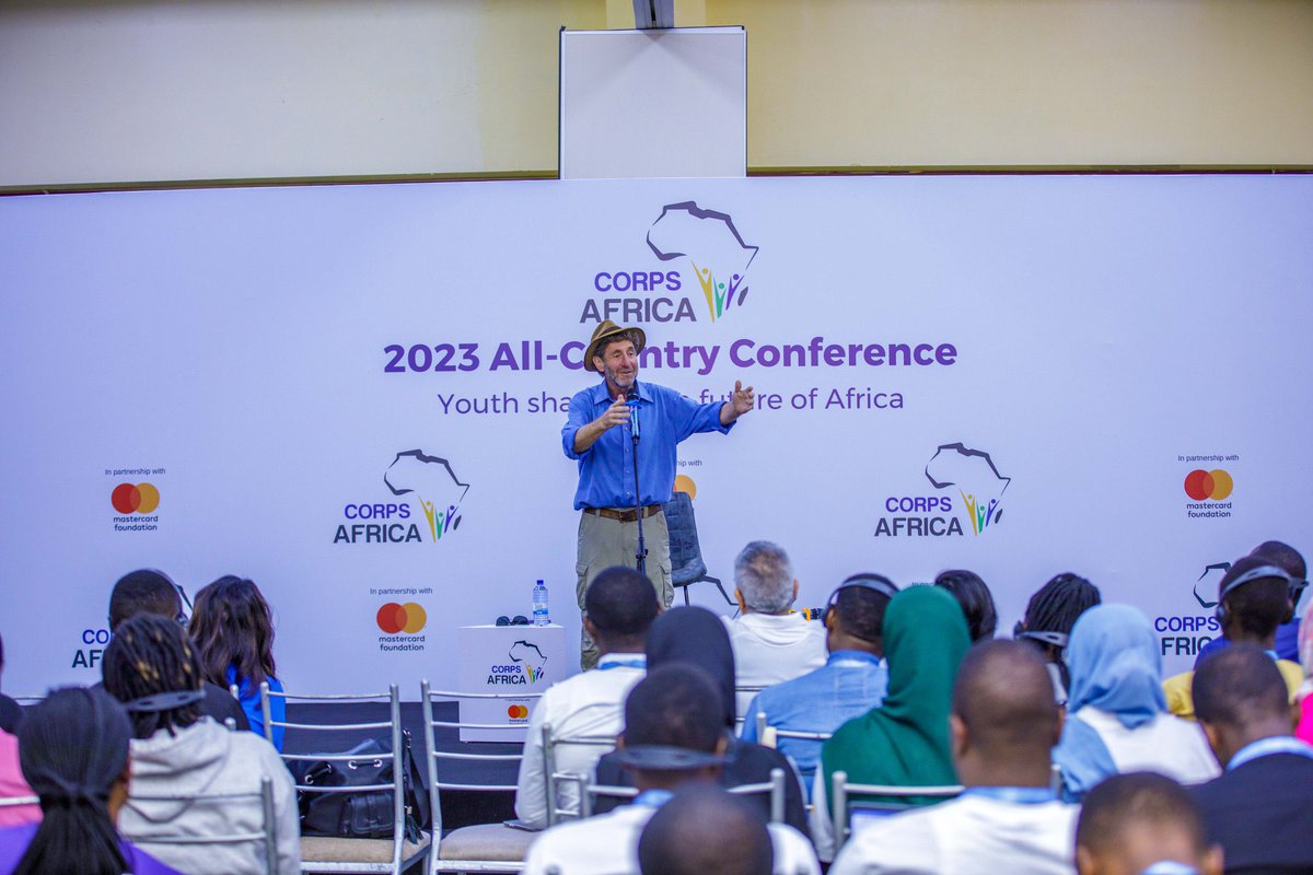 By empowering young Africans to be the pathfinders in their communities, @CorpsAfrica also facilitates in building more resilient and self sufficient communities across Africa. 
#ACC2023 #ThisIsCorpsAfrica
