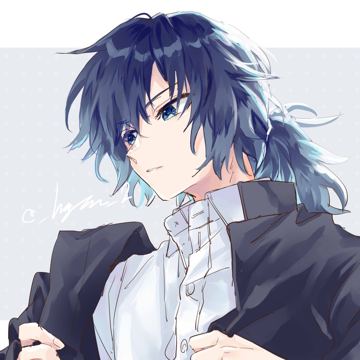 冨岡義勇 「ぎゆうさん」|はじめのイラスト