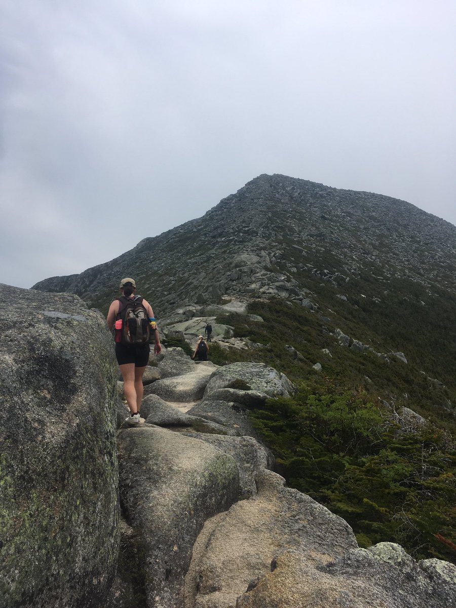 CoachBOlson's tweet photo. 12 years ago a cute bartender offered me a free beer to fix her headlight. 9 years ago today I married that bartender (@BreOlson6). We celebrated today by climbing a mountain. I’m sore, can’t really move, but as the old adage says; happy wife, happy life. https://t.co/4Vyh7pfbj6