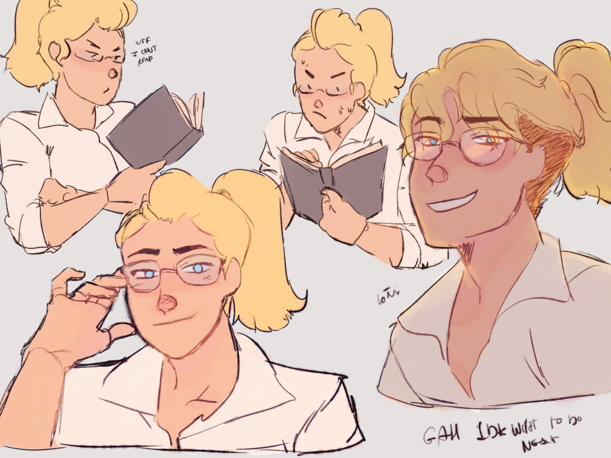 SOOOOOOOO a certain some1 wanted to see adora wearing glasses.... #adora #adorafanart #spopfanart