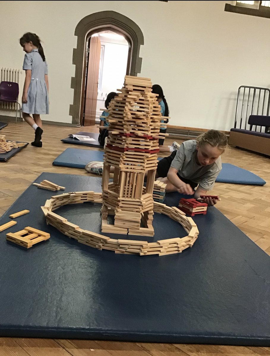 Kapla Club has been a huge hit this evening <a href="/NewcastleHigh/">Newcastle High School for Girls (GDST)</a> Junior School! Concentration, collaboration and creativity in abundance, and so lovely that girls from a range of year groups took part and enjoyed working together! #futureengineers #STEM #kapla