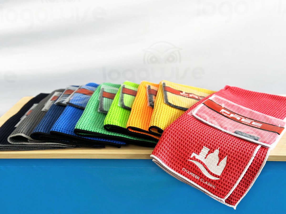 logowise's tweet image. Golf towels for the Chamber Classic! ⛳️🌟🏌️‍♀️

#GolfTowelEssentials #SwingWithStyle
#NoOneDoesMoreForYourBrandThanWeDo
