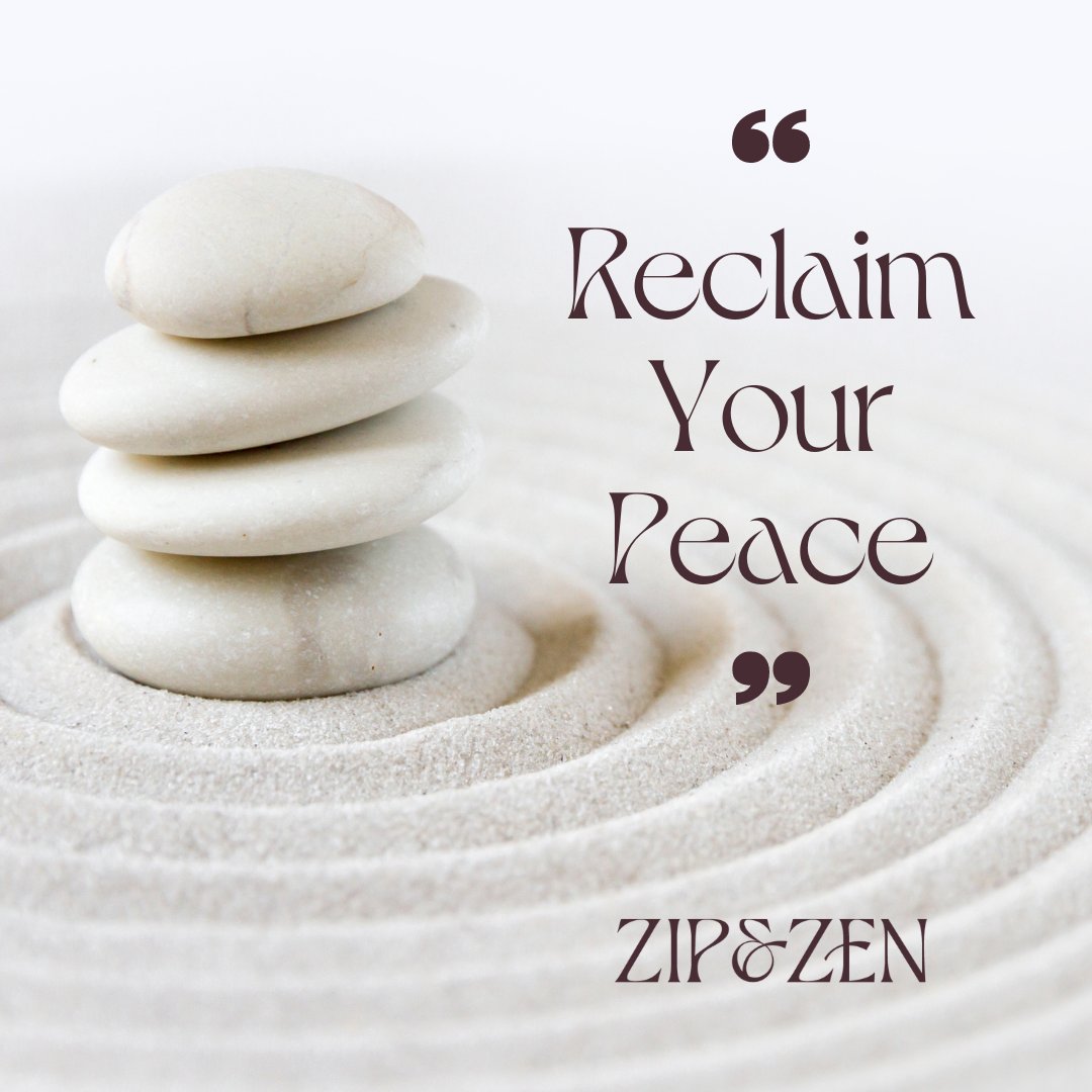 Experience the power of ZipnZen and discover the path to inner peace and serenity. ✨ 

#ReclaimYourPeace #ZipnZen #FindBalance #StressRelief #InnerSerenity #Tranquility #EnergizeYourLife