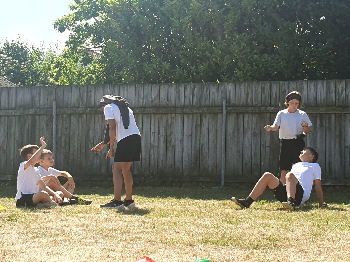 Year6TSP's tweet photo. We've been doing a lot of drama this week. Our main objectives have related to stage directions, projecting our voice and reacting to others' lines. 🎭 #TSPWriting https://t.co/8DKyFDaBQX