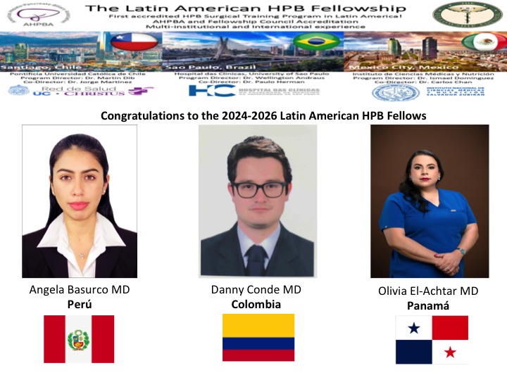 Congratulations to the new fellows!  <a href="/AHPBA/">AHPBA</a> <a href="/IHPBA/">IHPBA</a> <a href="/EAVegaMD/">Eduardo A. Vega</a> <a href="/TheAhpbaPodcast/">The AHPBA Podcast</a>  <a href="/BasurcoAngela/">Angela Daniela Basurco Valer</a> <a href="/dibmartin/">Martin Dib</a> @domcai77 #wellingtonandraus <a href="/INCMNSZ_Ensena/">Dirección de Enseñanza del INCMNSZ</a>