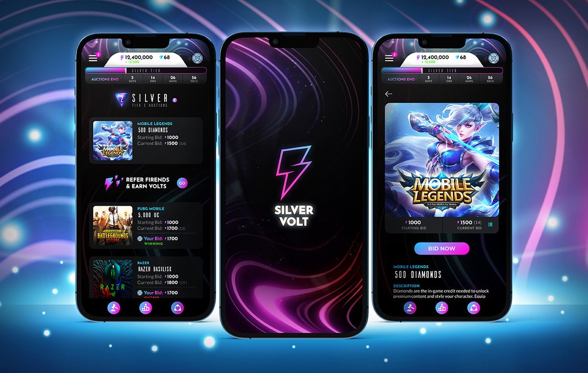 VitalyJEDSTAR's tweet image. 📱Introducing SILVERVOLT, the first mobile &amp;amp; desktop app from JEDSTAR Gaming! Charge-to-Earn (C2E) has never been more exciting 🚀 #SILVERVOLT #JEDSTARgaming

silvervolt.app